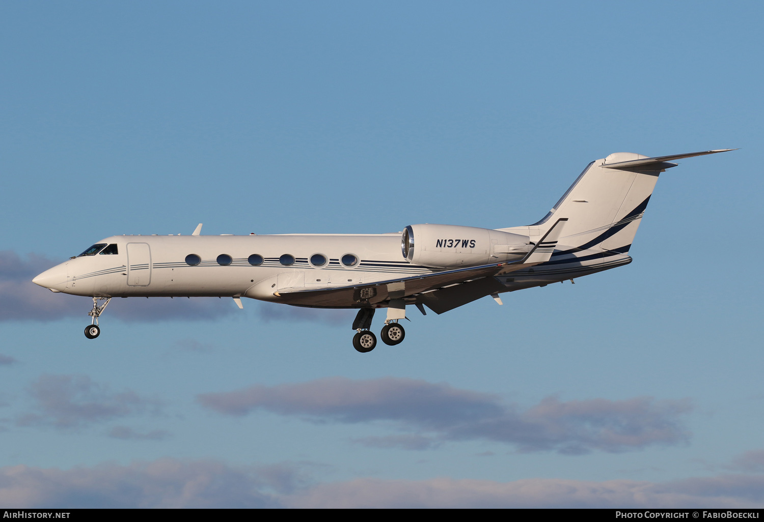 Aircraft Photo of N137WS | Gulfstream Aerospace G-IV Gulfstream IV-SP | AirHistory.net #550463