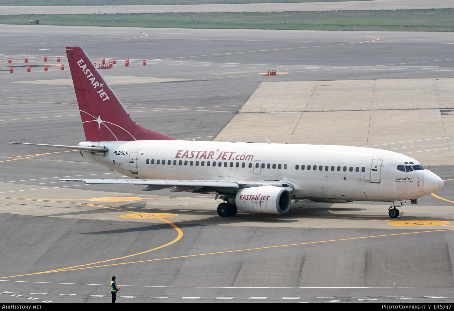 Aircraft Photo of HL8205 | Boeing 737-73V | Eastar Jet | AirHistory.net #550464