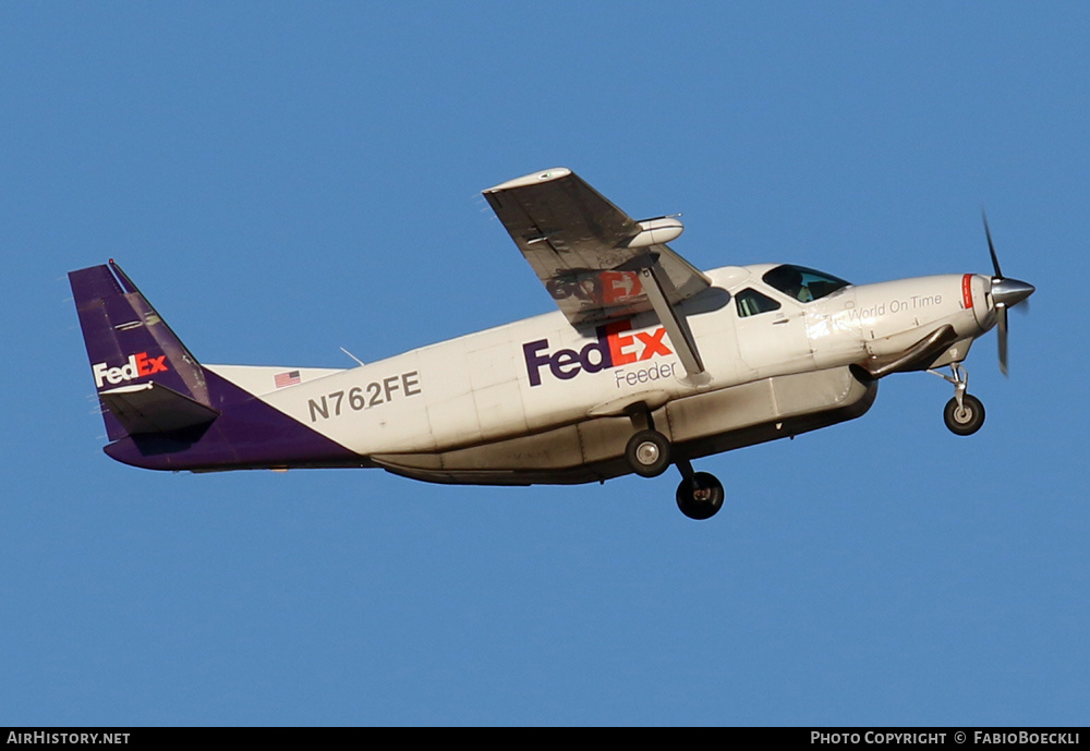 Aircraft Photo of N762FE | Cessna 208B Super Cargomaster | FedEx Feeder | AirHistory.net #550481
