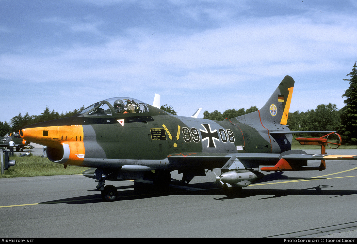 Aircraft Photo of 9908 | Fiat G-91R/3 | Germany - Air Force | AirHistory.net #550483