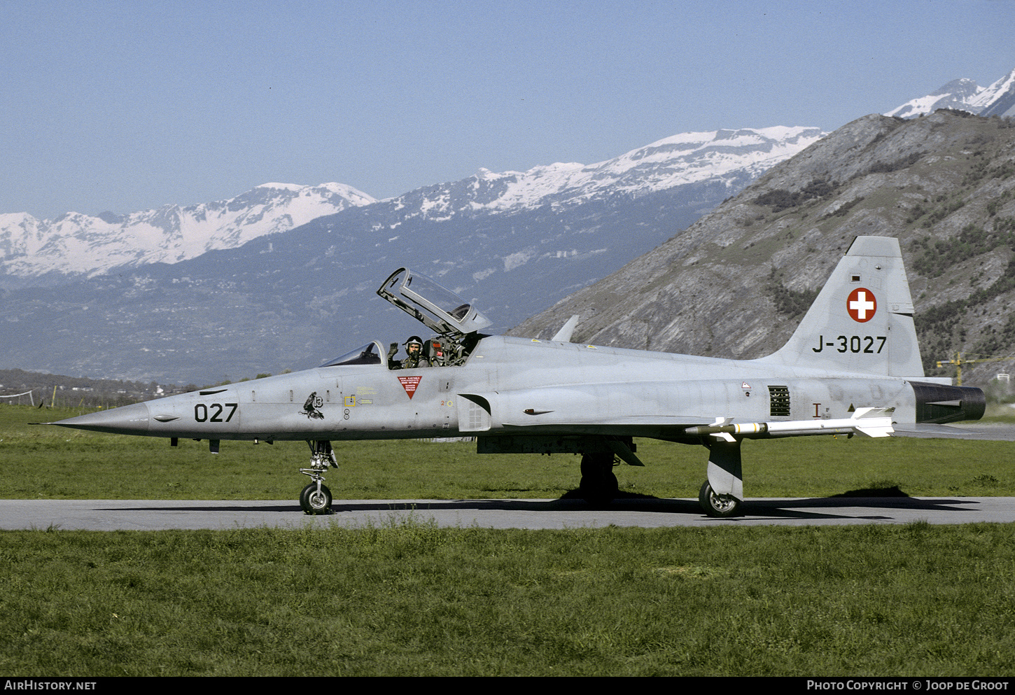 Aircraft Photo of J-3027 | Northrop F-5E Tiger II | Switzerland - Air Force | AirHistory.net #550484