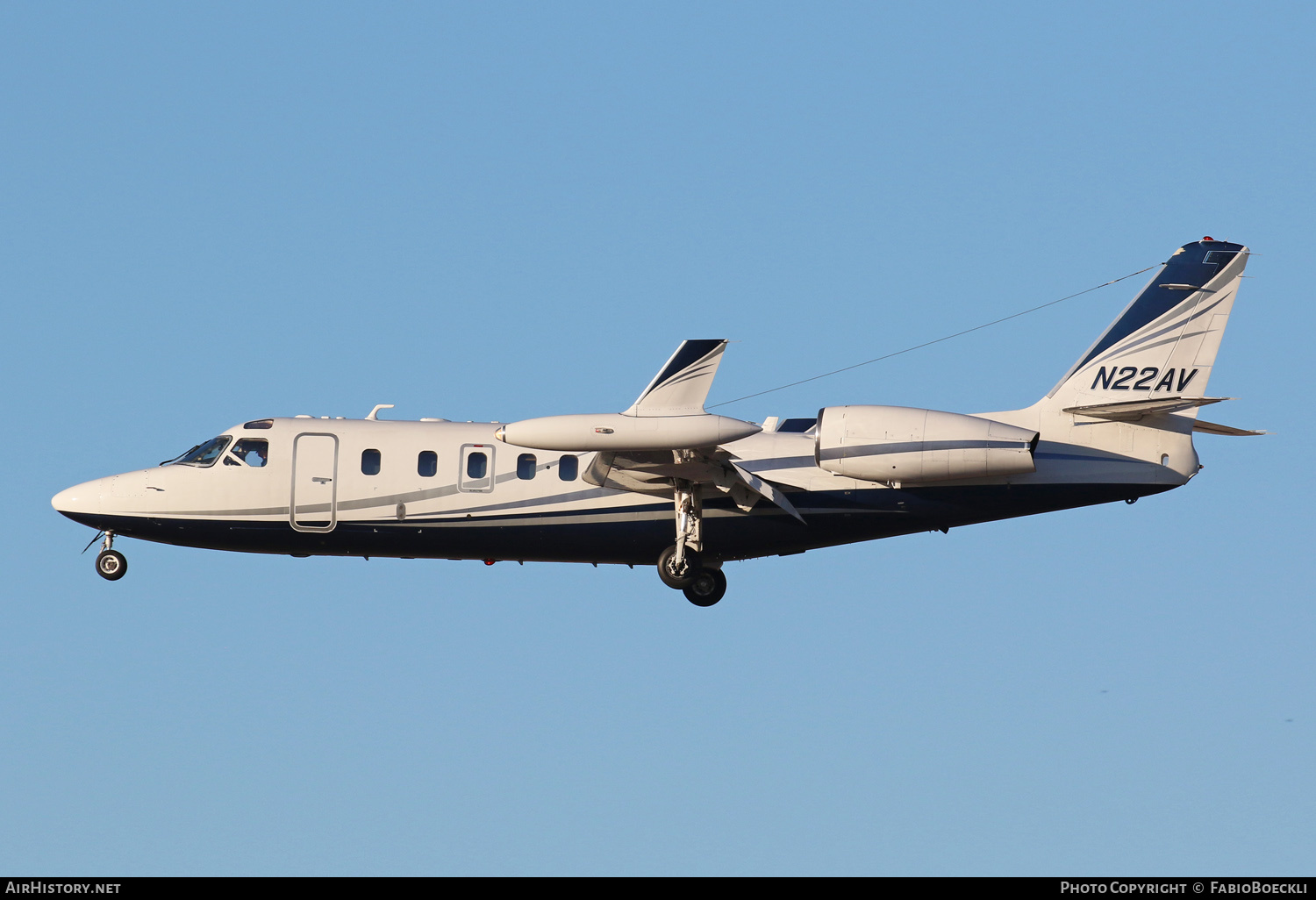 Aircraft Photo of N22AV | Israel Aircraft Industries IAI-1124A Westwind 2 | AirHistory.net #550489