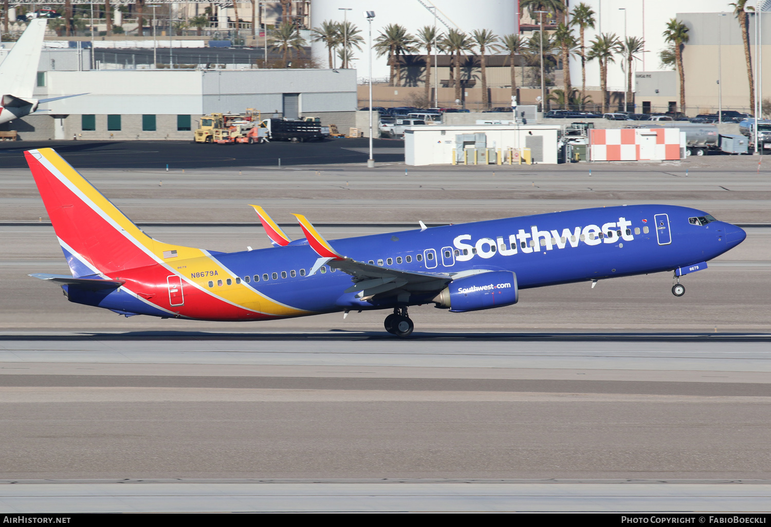Aircraft Photo of N8679A | Boeing 737-8H4 | Southwest Airlines | AirHistory.net #550492