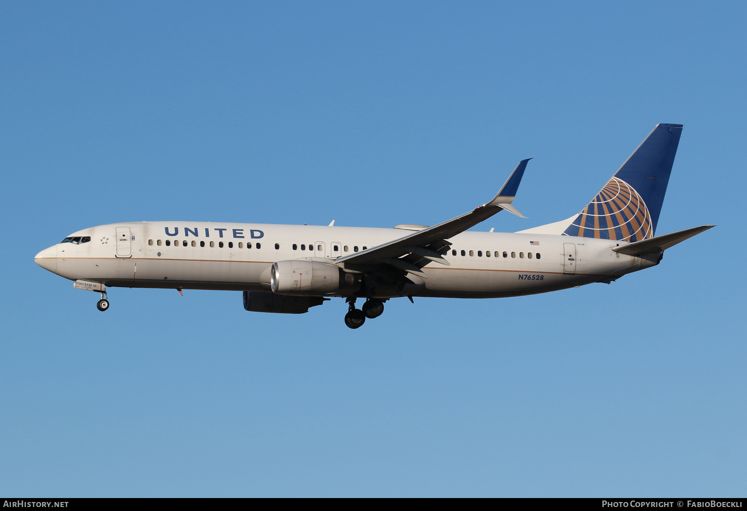 Aircraft Photo of N76528 | Boeing 737-824 | United Airlines | AirHistory.net #550493