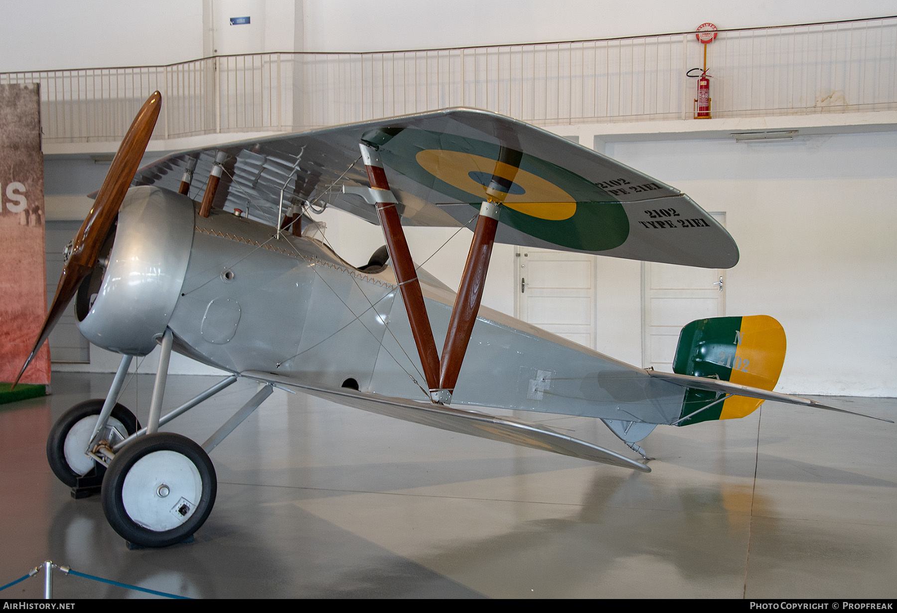 Aircraft Photo of 2102 | Nieuport 21 | Brazil - Air Force | AirHistory.net #550507