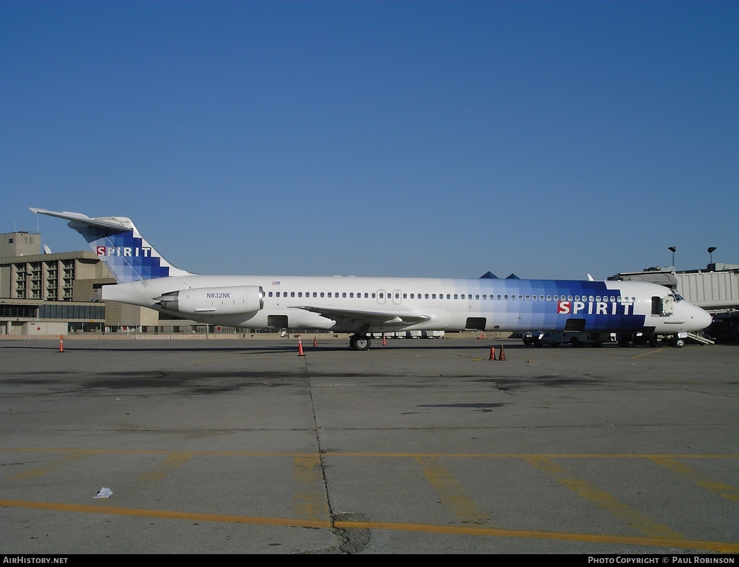 Aircraft Photo of N832NK | McDonnell Douglas MD-83 (DC-9-83) | Spirit Airlines | AirHistory.net #550514