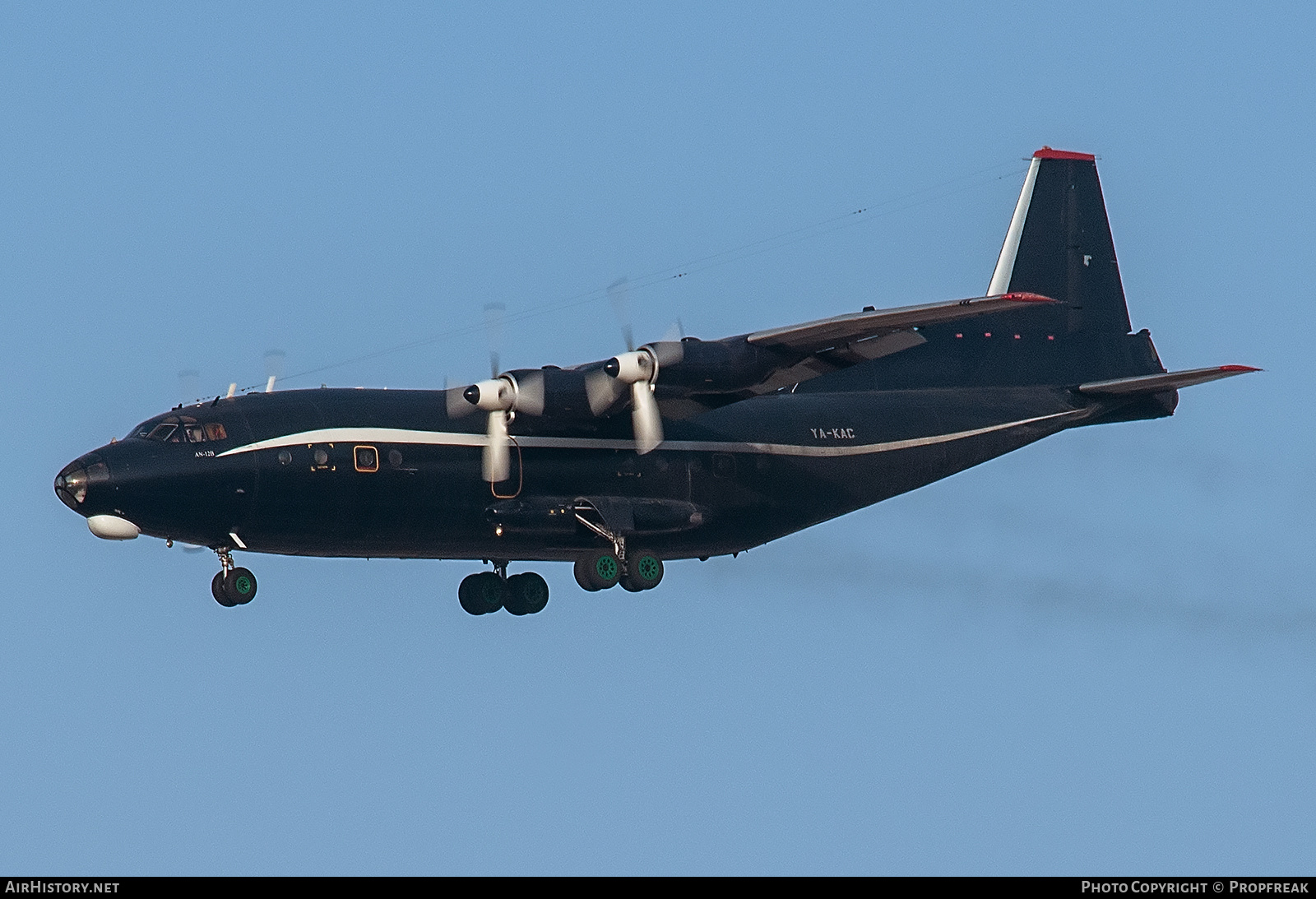 Aircraft Photo of YA-KAC | Antonov An-12B | AirHistory.net #550519