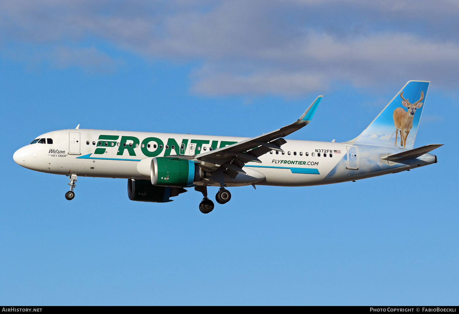 Aircraft Photo of N372FR | Airbus A320-251N | Frontier Airlines | AirHistory.net #550532