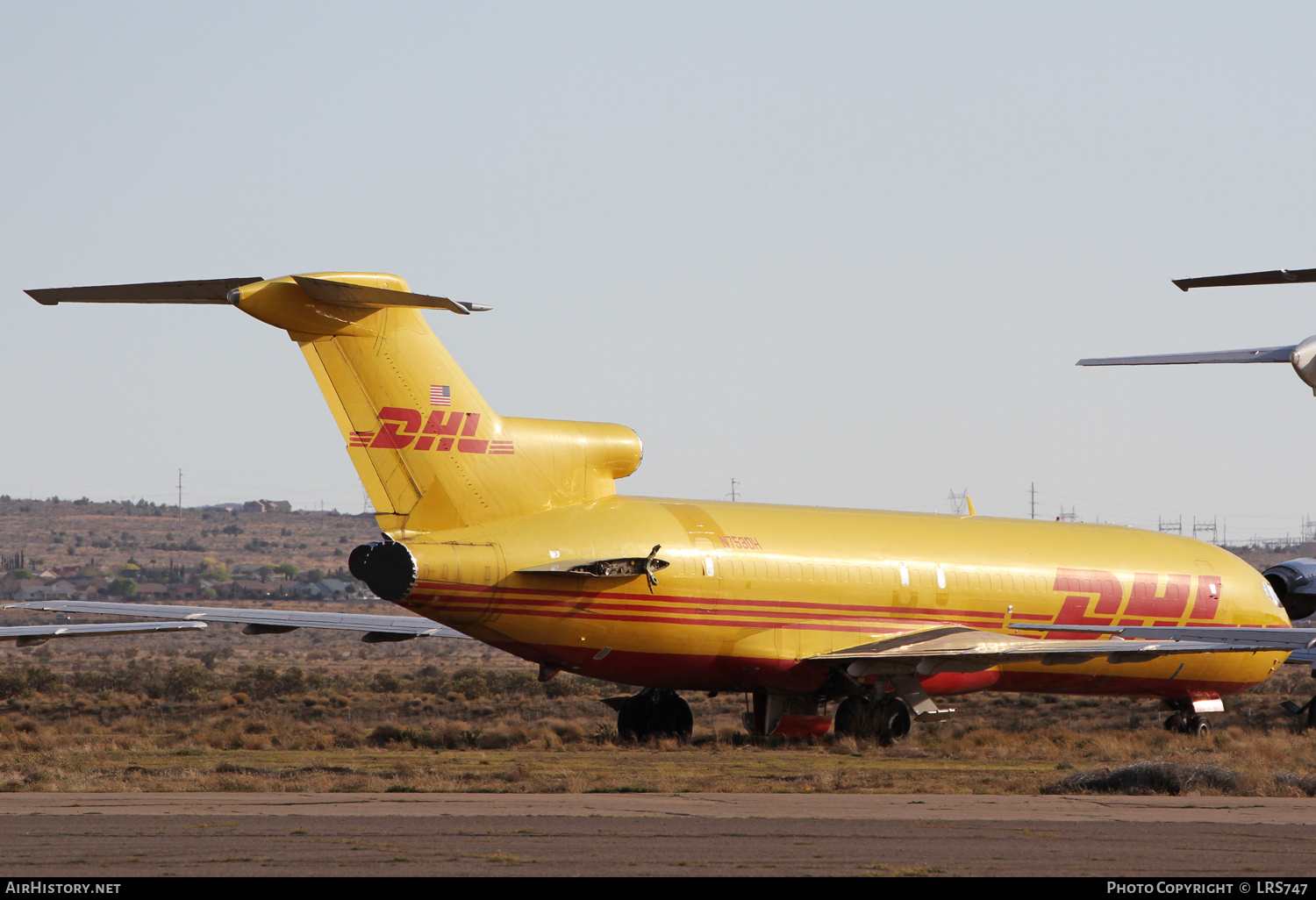 Aircraft Photo of N753DH | Boeing 727-223/Adv(F) | DHL International | AirHistory.net #550533