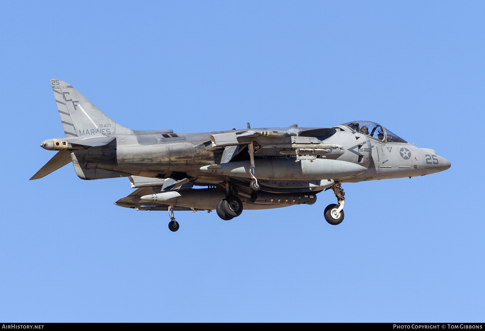 Aircraft Photo of 164117 | McDonnell Douglas AV-8B Harrier II | USA - Marines | AirHistory.net #550535