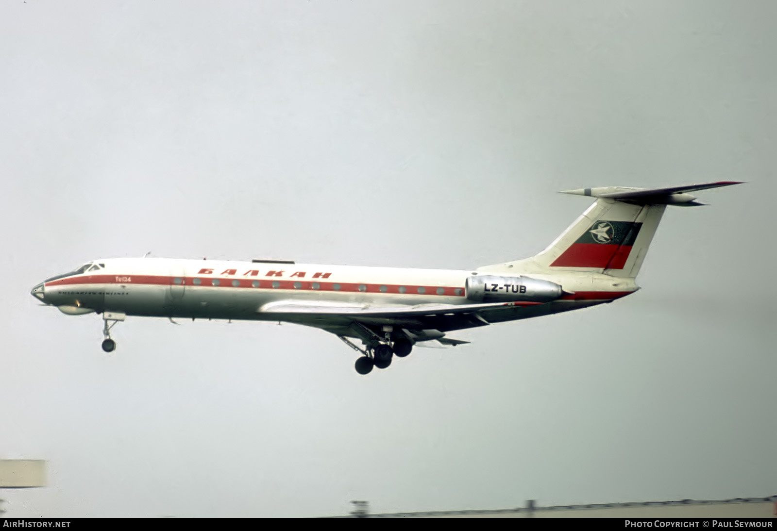 Aircraft Photo of LZ-TUB | Tupolev Tu-134 | Balkan - Bulgarian Airlines | AirHistory.net #550563