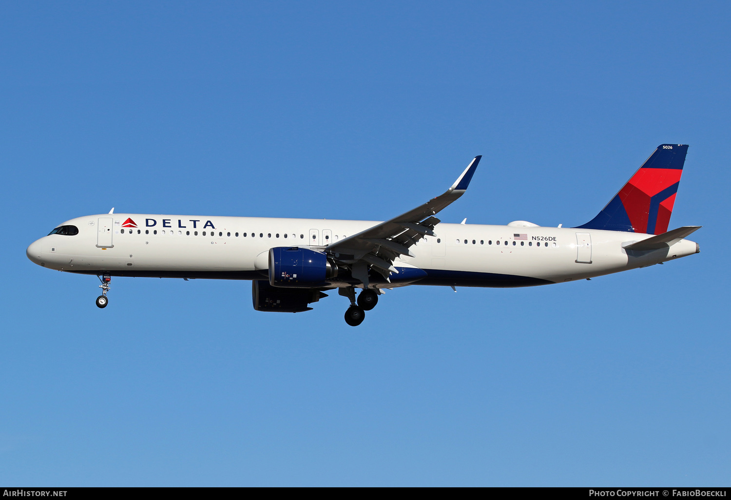Aircraft Photo of N526DE | Airbus A321-271NX | Delta Air Lines | AirHistory.net #550566