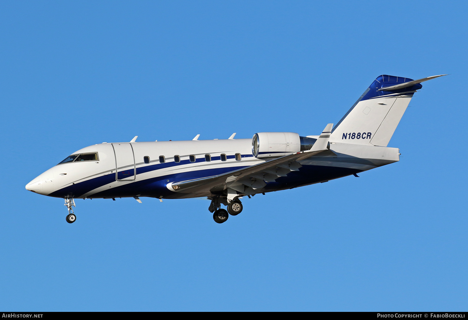 Aircraft Photo of N188CR | Bombardier Challenger 604 (CL-600-2B16) | AirHistory.net #550567