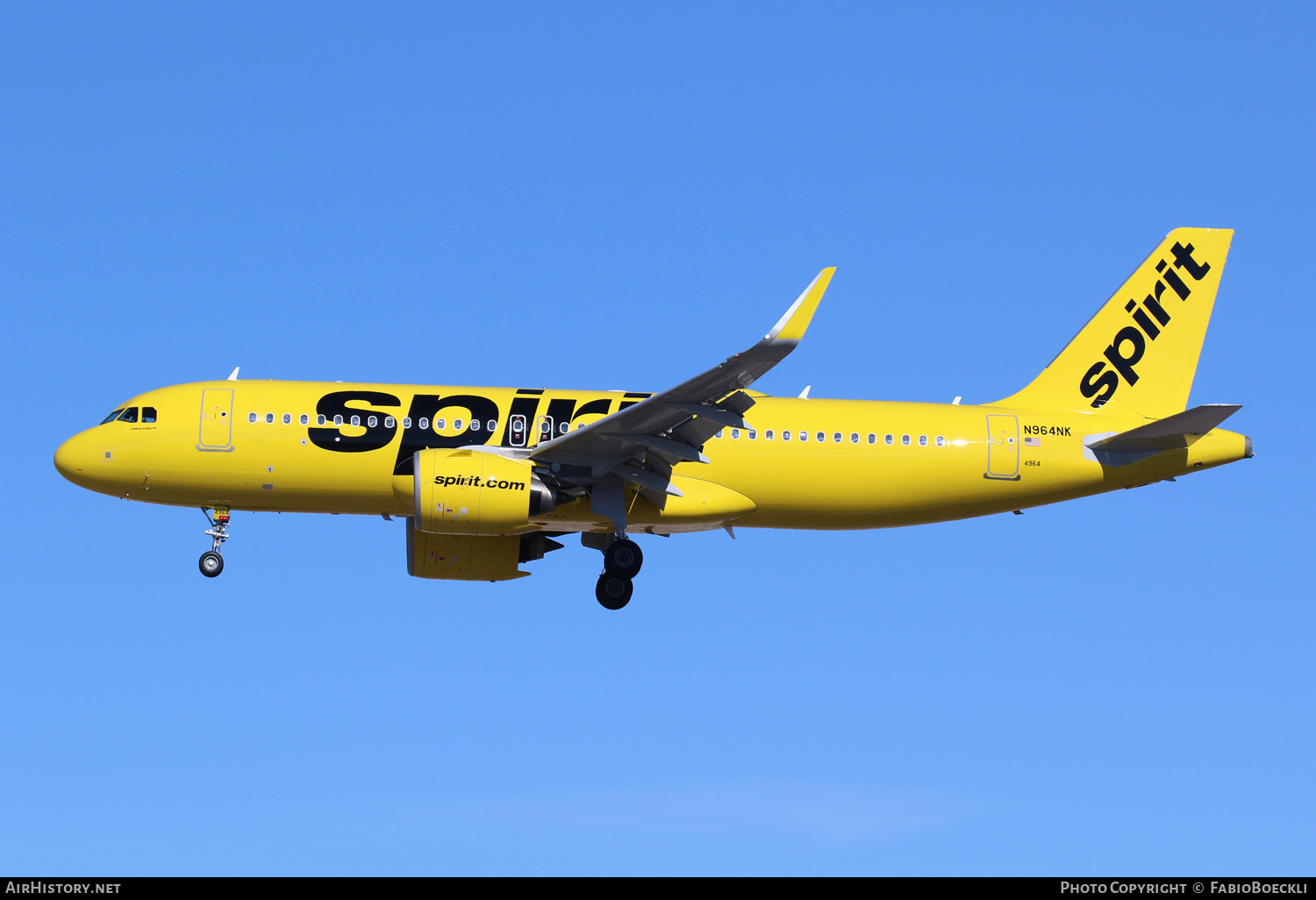 Aircraft Photo of N964NK | Airbus A320-271N | Spirit Airlines | AirHistory.net #550611