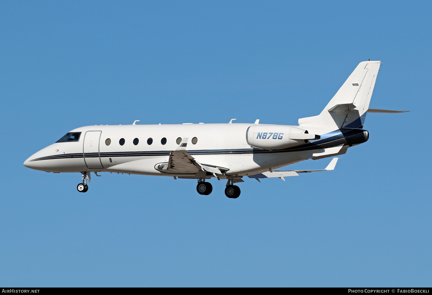 Aircraft Photo of N878G | Israel Aircraft Industries Gulfstream G200 | AirHistory.net #550625