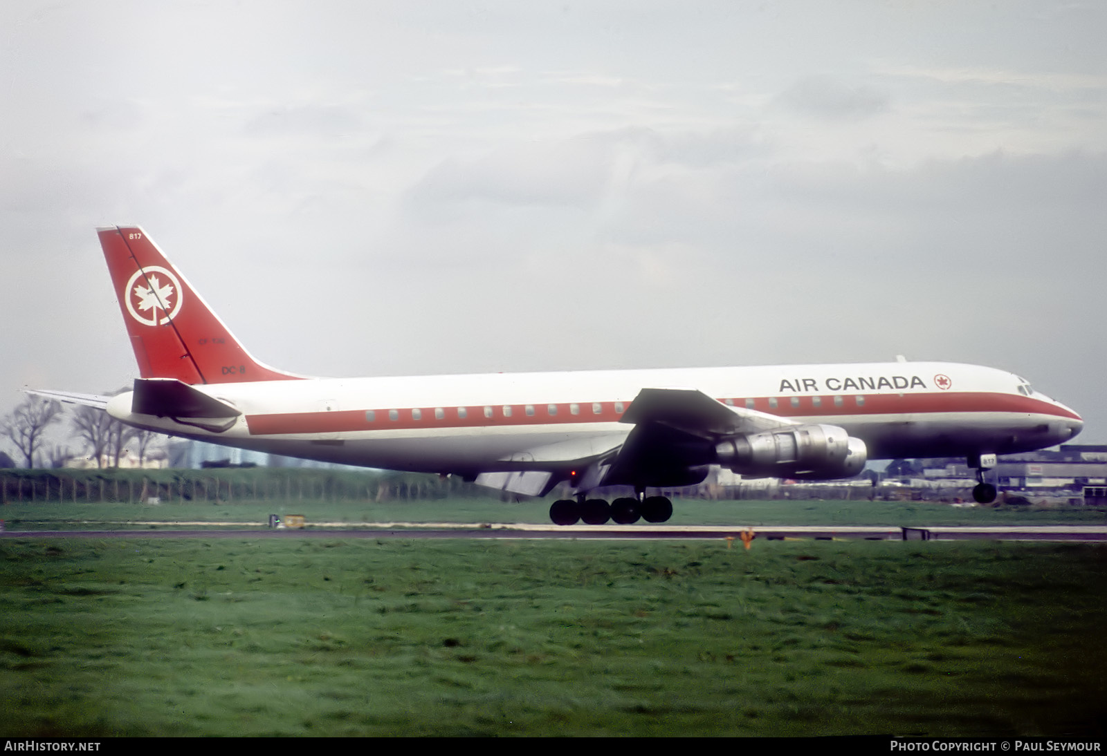 Aircraft Photo of CF-TJQ | Douglas DC-8-54CF Jet Trader | Air Canada | AirHistory.net #550638