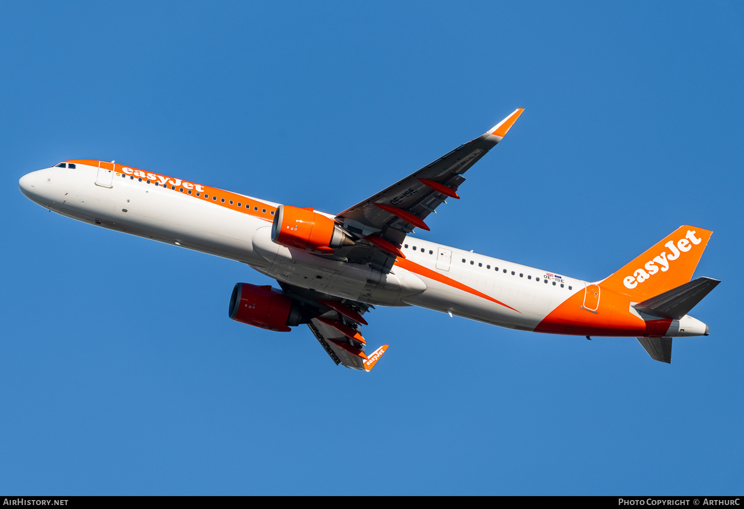 Aircraft Photo of OE-ISE | Airbus A321-251NX | EasyJet | AirHistory.net #550641