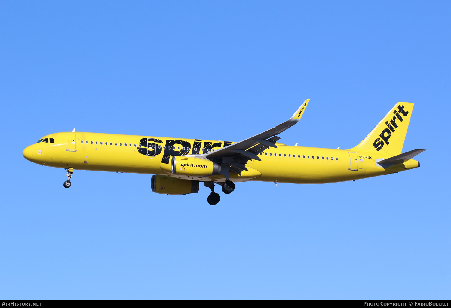 Aircraft Photo of N684NK | Airbus A321-231 | Spirit Airlines | AirHistory.net #550652