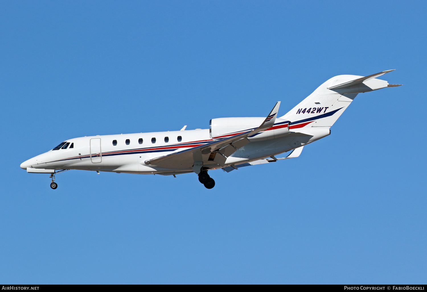 Aircraft Photo of N442WT | Cessna 750 Citation X+ | AirHistory.net #550674