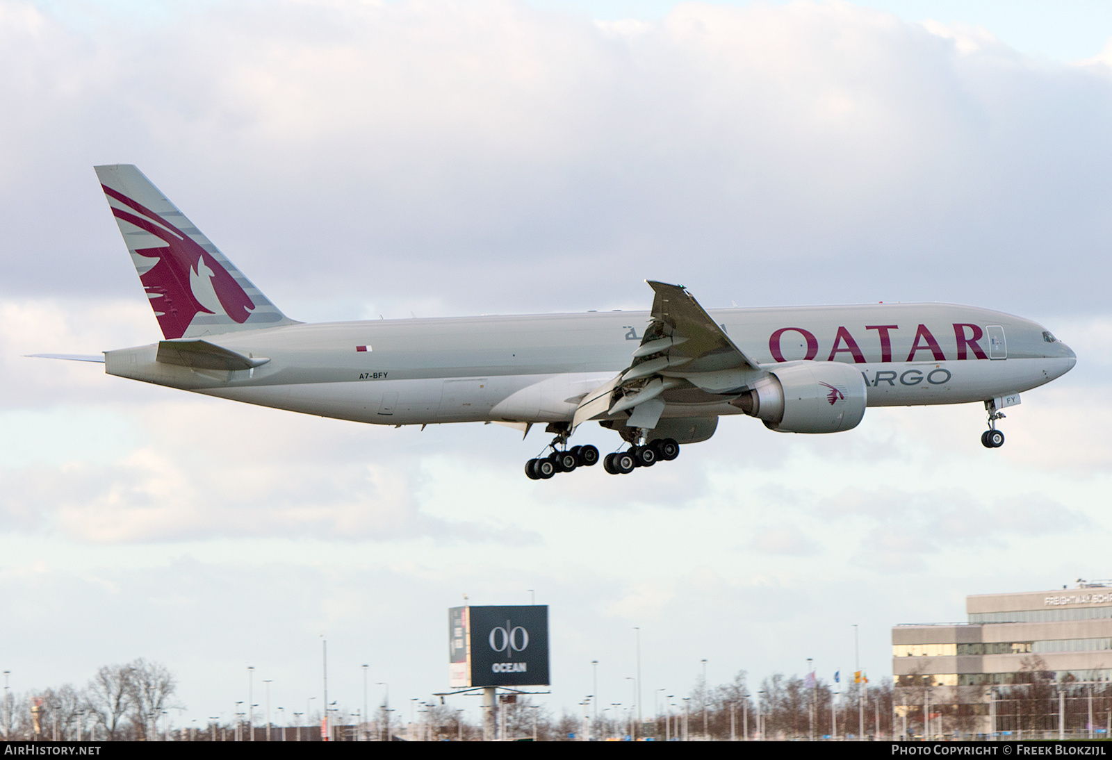 Aircraft Photo of A7-BFY | Boeing 777-F | Qatar Airways Cargo | AirHistory.net #550689