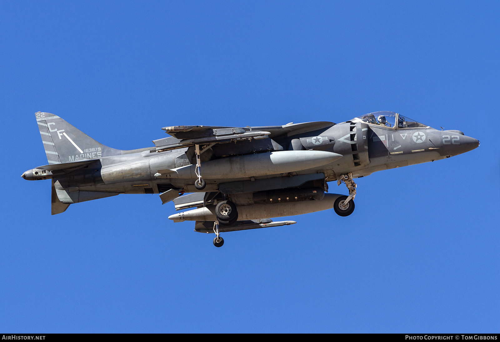 Aircraft Photo of 163879 | McDonnell Douglas AV-8B Harrier II | USA - Marines | AirHistory.net #550703