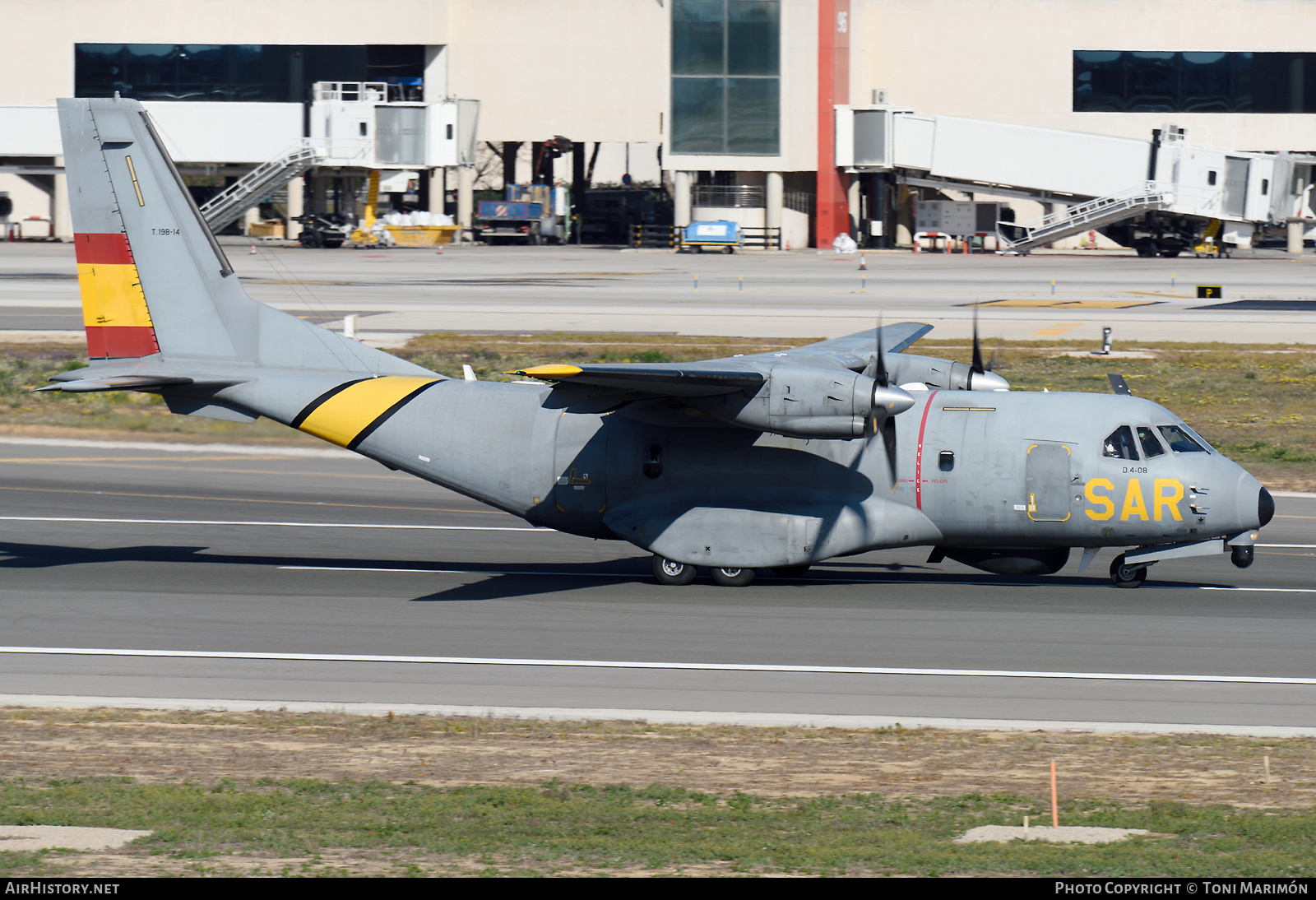 Aircraft Photo of D.4-08 / T.19B-14 | CASA/IPTN CN235M-100 MPA | Spain - Air Force | AirHistory.net #550707