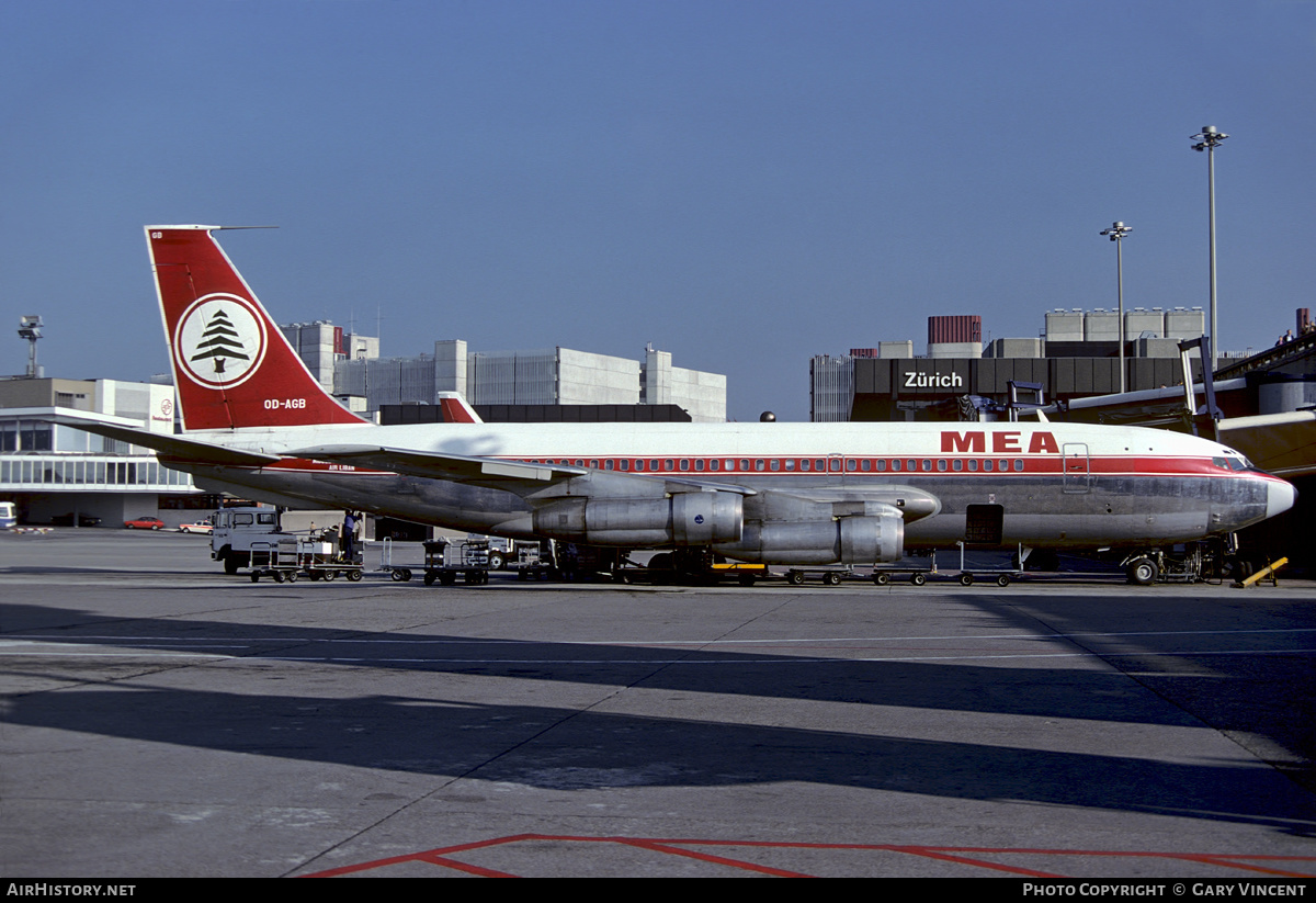 Aircraft Photo of OD-AGB | Boeing 720-023B | MEA - Middle East Airlines | AirHistory.net #550713