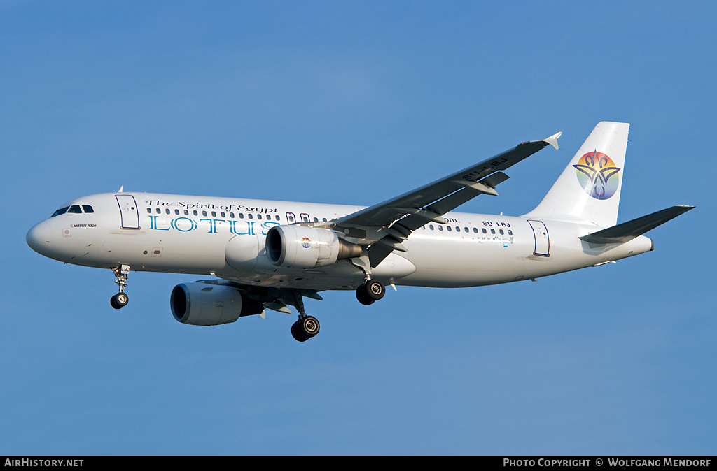 Aircraft Photo of SU-LBJ | Airbus A320-214 | Lotus Air | AirHistory.net #550717