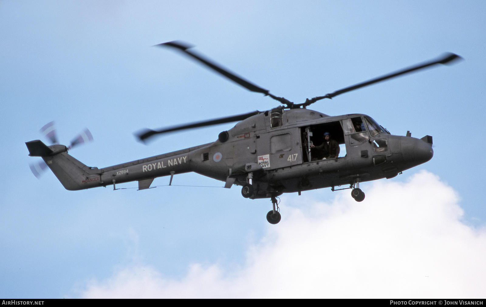 Aircraft Photo of XZ694 | Westland WG-13 Lynx HAS3GM | UK - Navy | AirHistory.net #550727