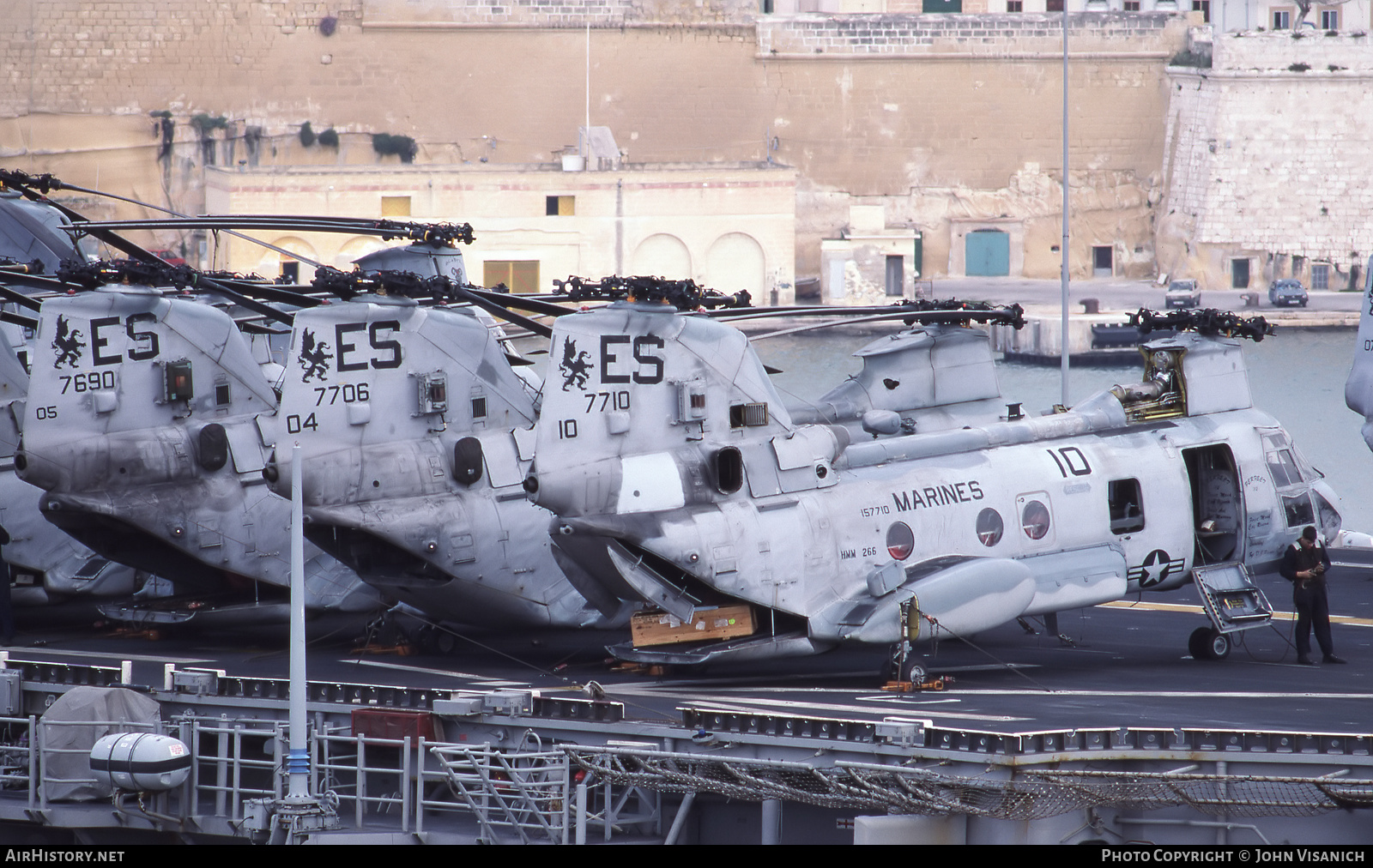 Aircraft Photo of 157710 / 7710 | Boeing Vertol CH-46E Sea Knight | USA - Marines | AirHistory.net #550728