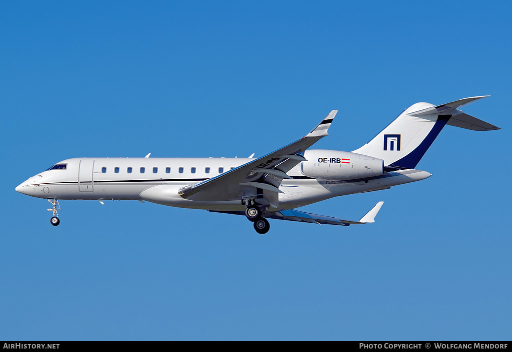 Aircraft Photo of OE-IRB | Bombardier Global Express (BD-700-1A10) | AirHistory.net #550734