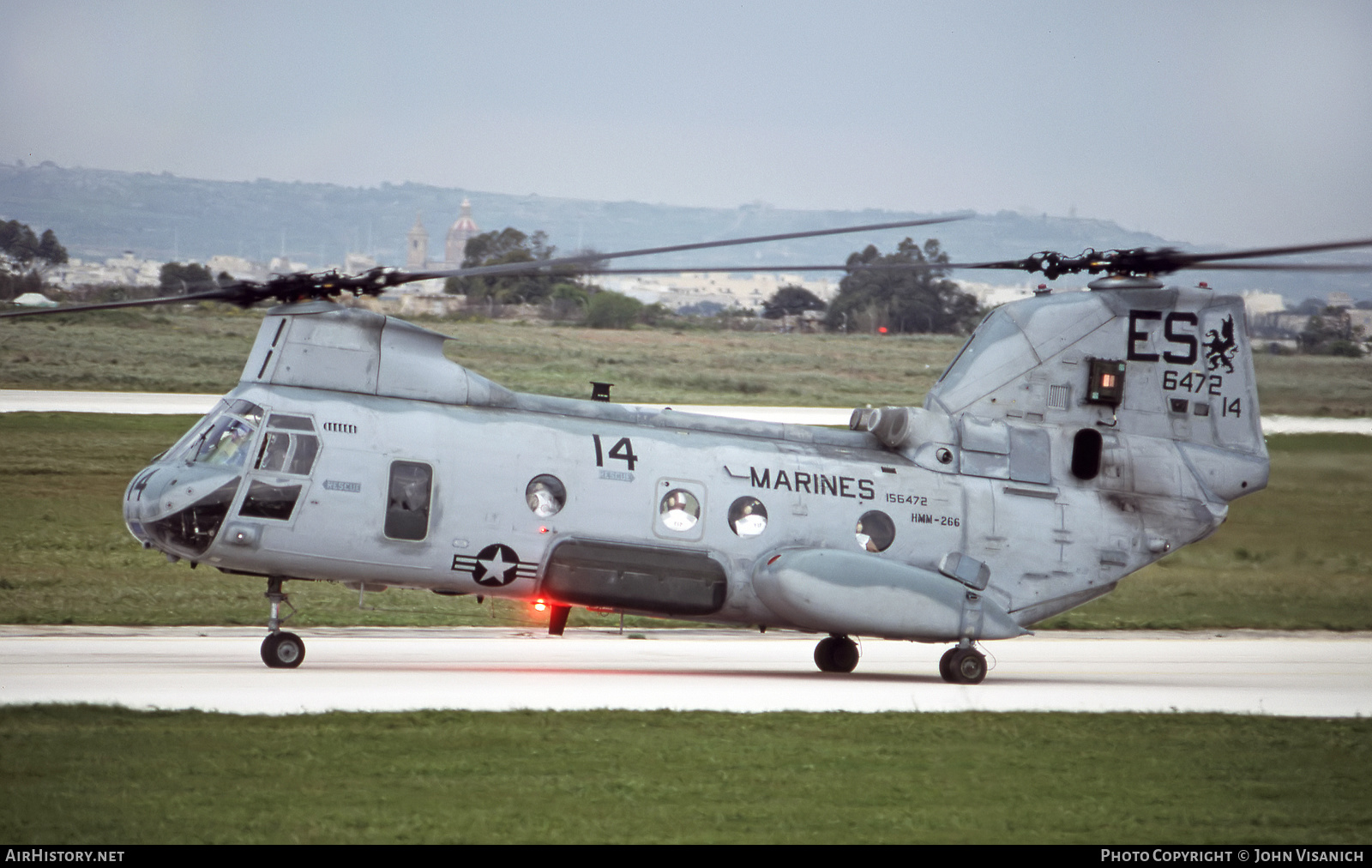 Aircraft Photo of 156472 / 6472 | Boeing Vertol CH-46E Sea Knight | USA - Marines | AirHistory.net #550739