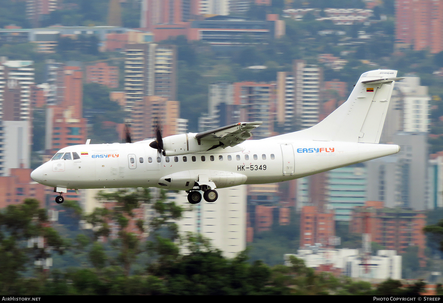 Aircraft Photo of HK-5349 | ATR ATR-42-600 | EasyFly | AirHistory.net #550744
