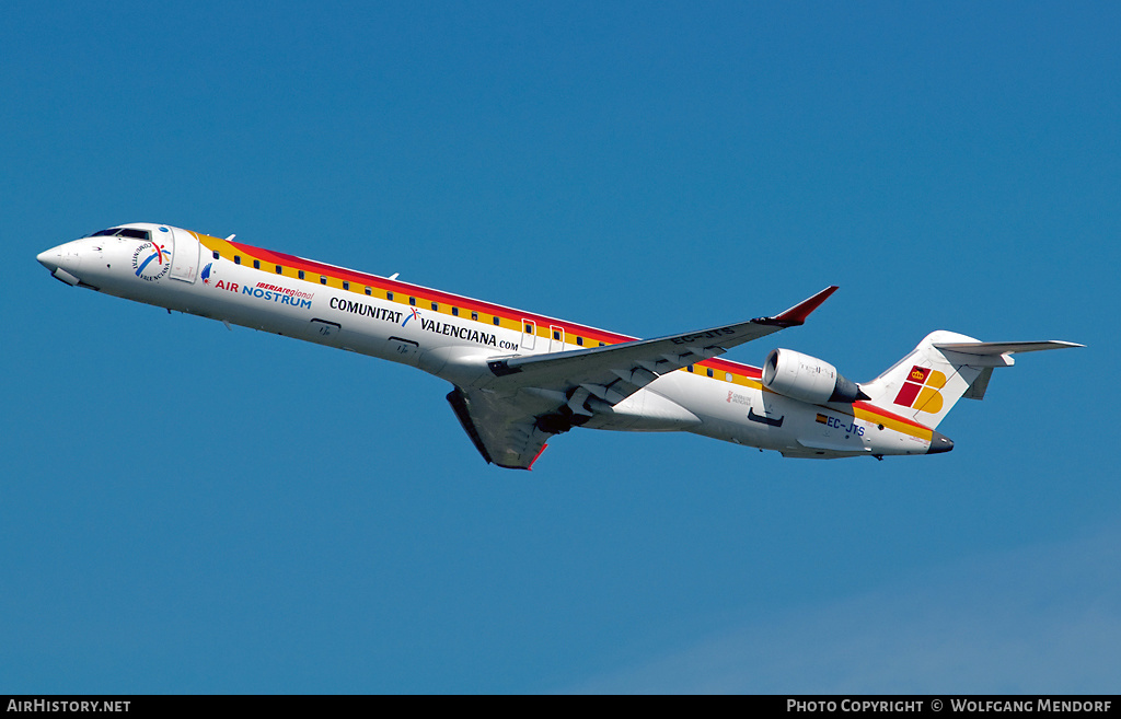 Aircraft Photo of EC-JZS | Bombardier CRJ-900 (CL-600-2D24) | Iberia Regional | AirHistory.net #550747