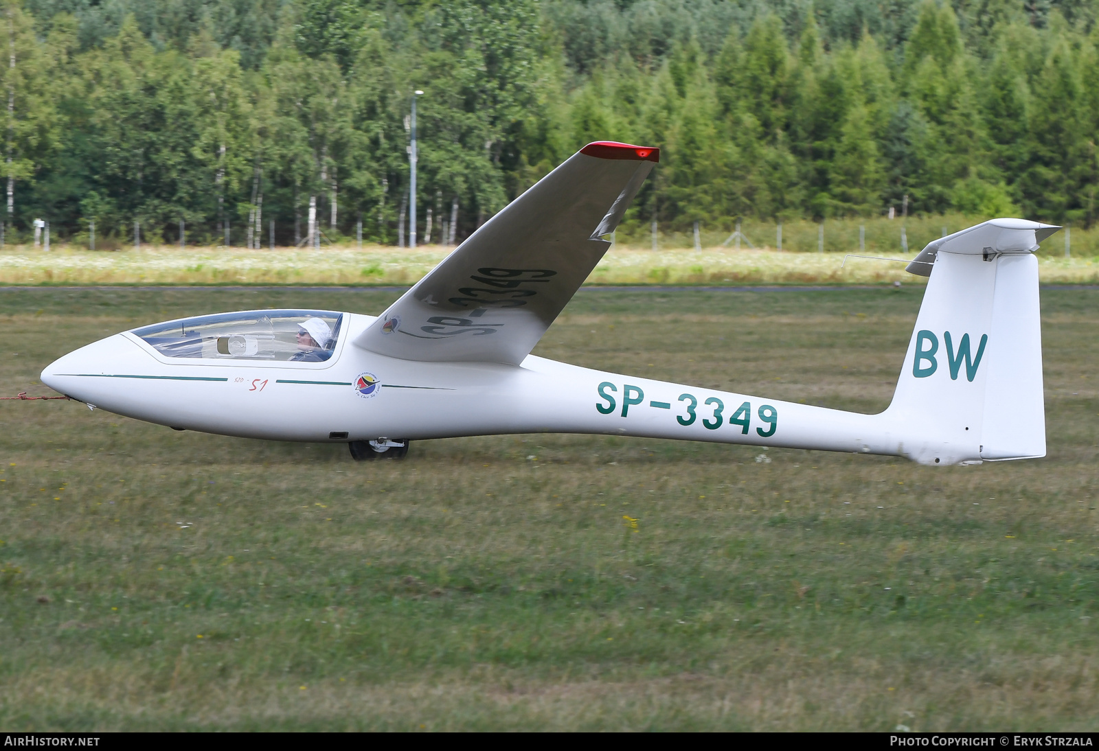 Aircraft Photo of SP-3349 | PZL-Bielsko SZD-51-1 Junior | Aeroklub Leszczyński | AirHistory.net #550748