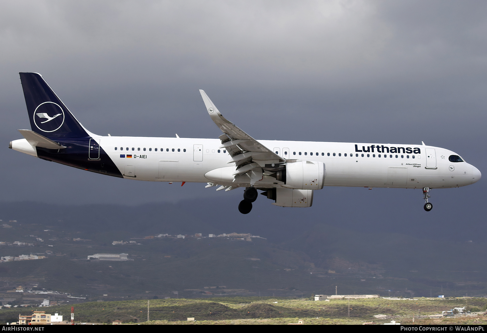 Aircraft Photo of D-AIEI | Airbus A321-271NX | Lufthansa | AirHistory.net #550771