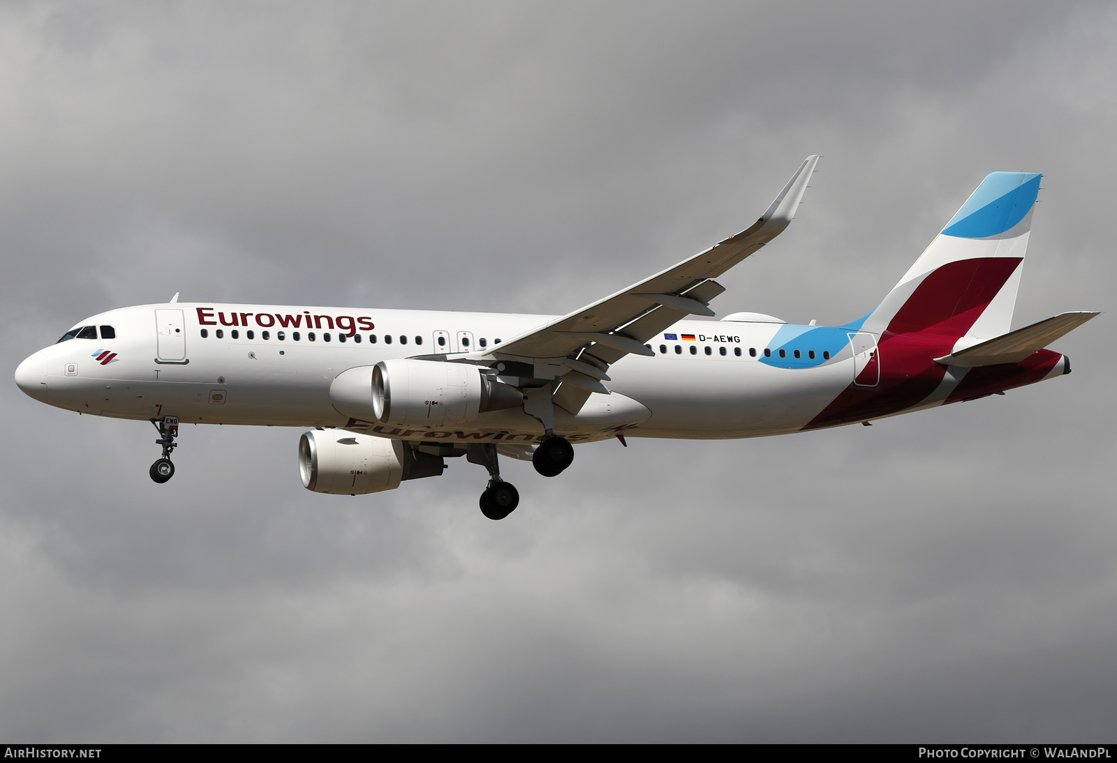 Aircraft Photo of D-AEWG | Airbus A320-214 | Eurowings | AirHistory.net #550777