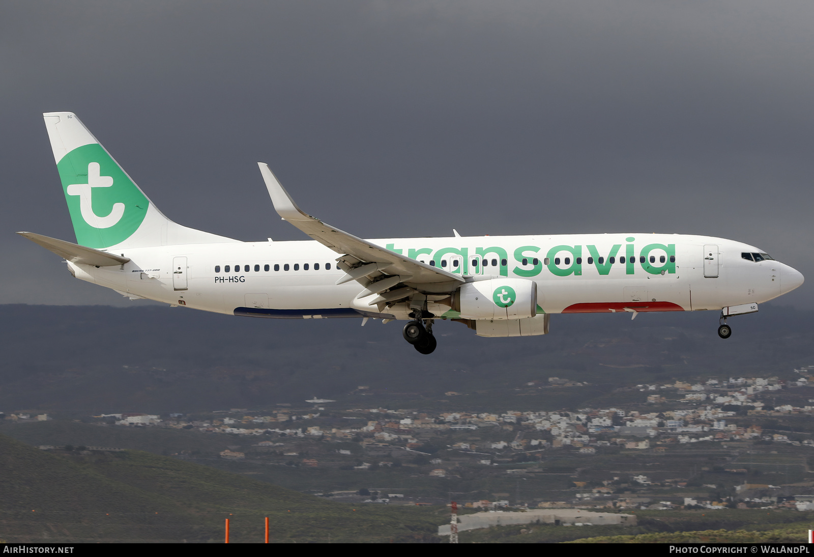 Aircraft Photo of PH-HSG | Boeing 737-8K2 | Transavia | AirHistory.net #550786