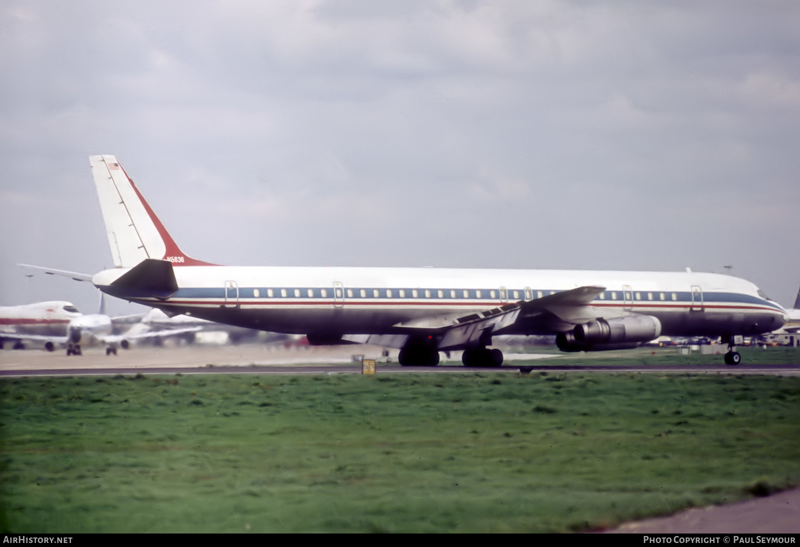 Aircraft Photo of N8636 | McDonnell Douglas DC-8-63CF | Korean Air Lines | AirHistory.net #550790