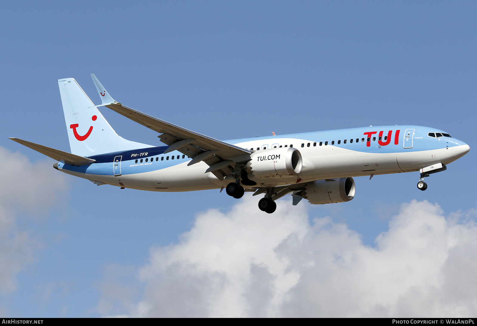 Aircraft Photo of PH-TFR | Boeing 737-8 Max 8 | TUI | AirHistory.net #550795