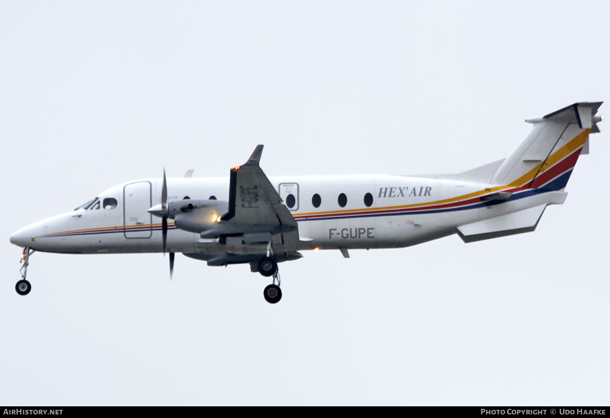 Aircraft Photo of F-GUPE | Raytheon 1900D | Hex'Air | AirHistory.net #550799