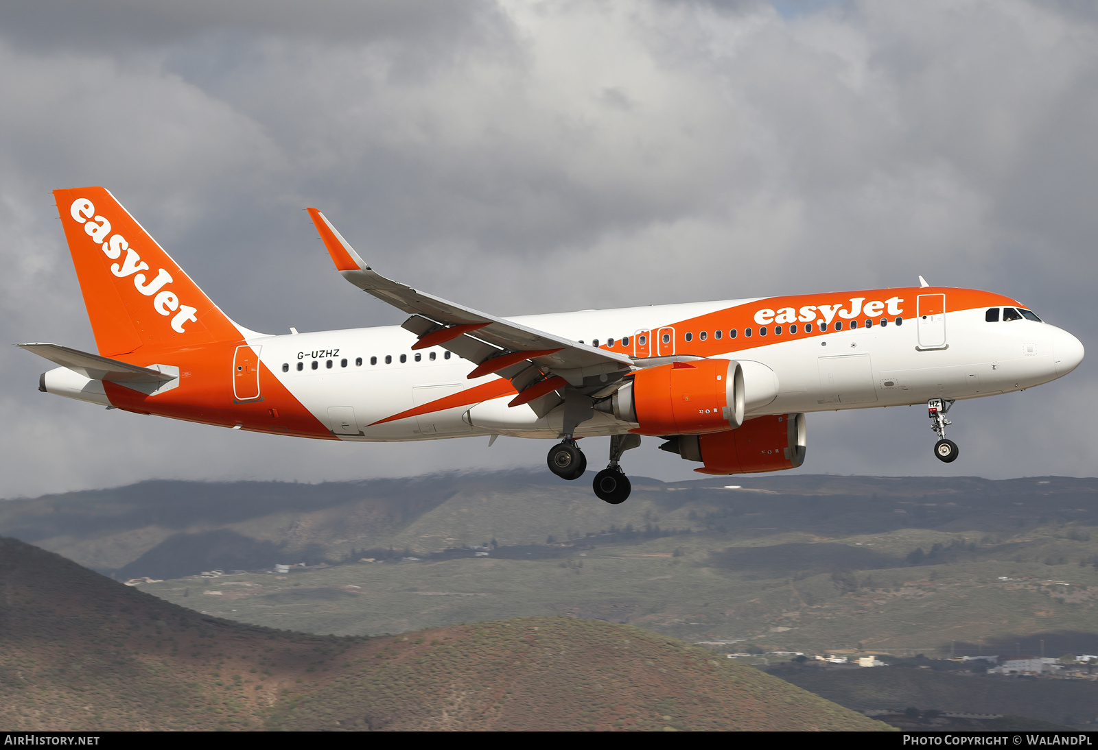 Aircraft Photo of G-UZHZ | Airbus A320-251N | EasyJet | AirHistory.net #550832