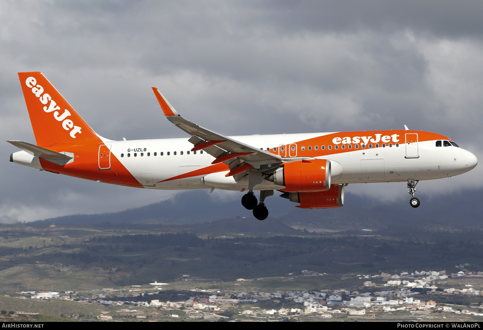 Aircraft Photo of G-UZLB | Airbus A320-251N | EasyJet | AirHistory.net #550840