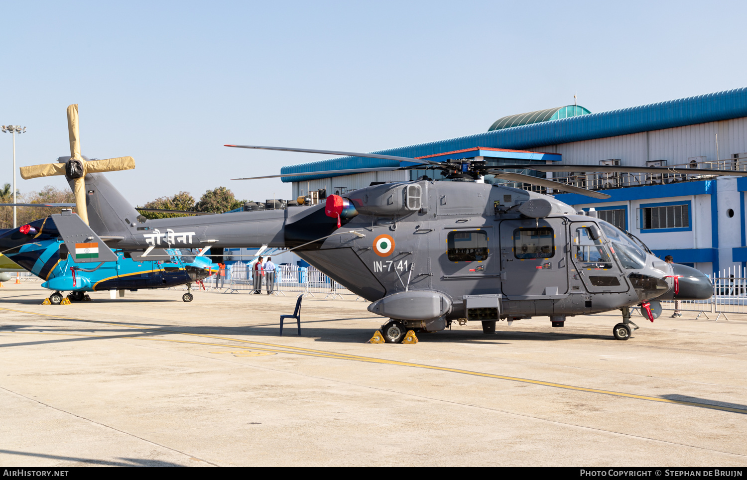 Aircraft Photo of IN-741 | Hindustan ALH Dhruv Mk.III | India - Navy | AirHistory.net #550845