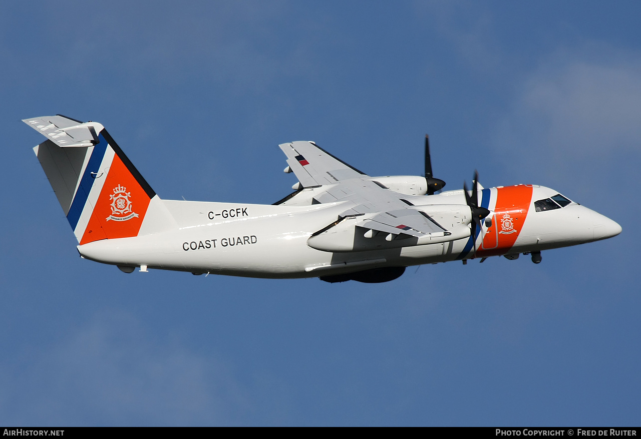 Aircraft Photo of C-GCFK | De Havilland Canada DHC-8-102MPA Dash 8 | Kustwacht - Netherlands Coastguard | AirHistory.net #550847