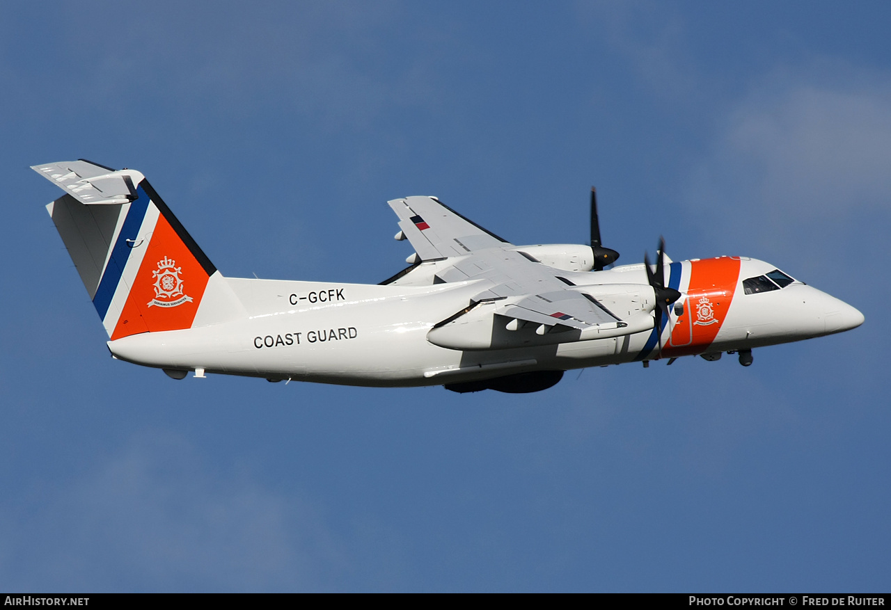 Aircraft Photo of C-GCFK | De Havilland Canada DHC-8-102MPA Dash 8 | Kustwacht - Netherlands Coastguard | AirHistory.net #550847