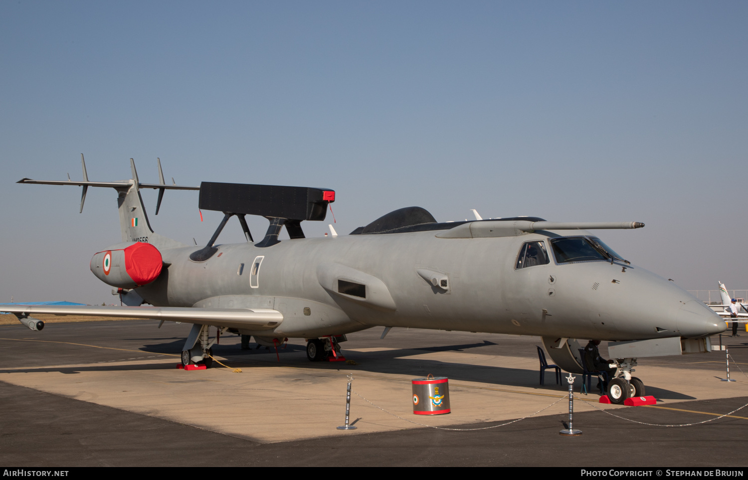 Aircraft Photo of KM3556 | Embraer ERJ-145SM (EMB-145SM) | India - Air Force | AirHistory.net #550850