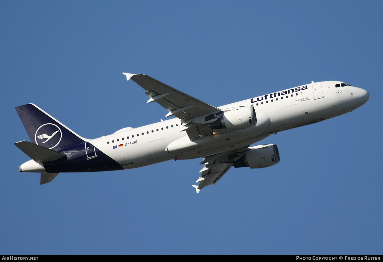 Aircraft Photo of D-AIQU | Airbus A320-211 | Lufthansa | AirHistory.net #550853