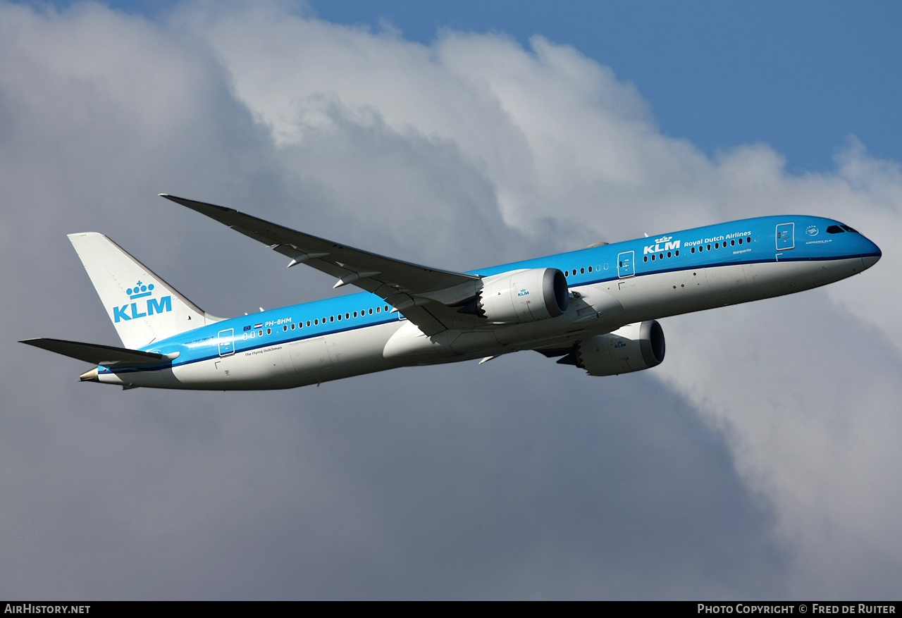 Aircraft Photo of PH-BHM | Boeing 787-9 Dreamliner | KLM - Royal Dutch Airlines | AirHistory.net #550859