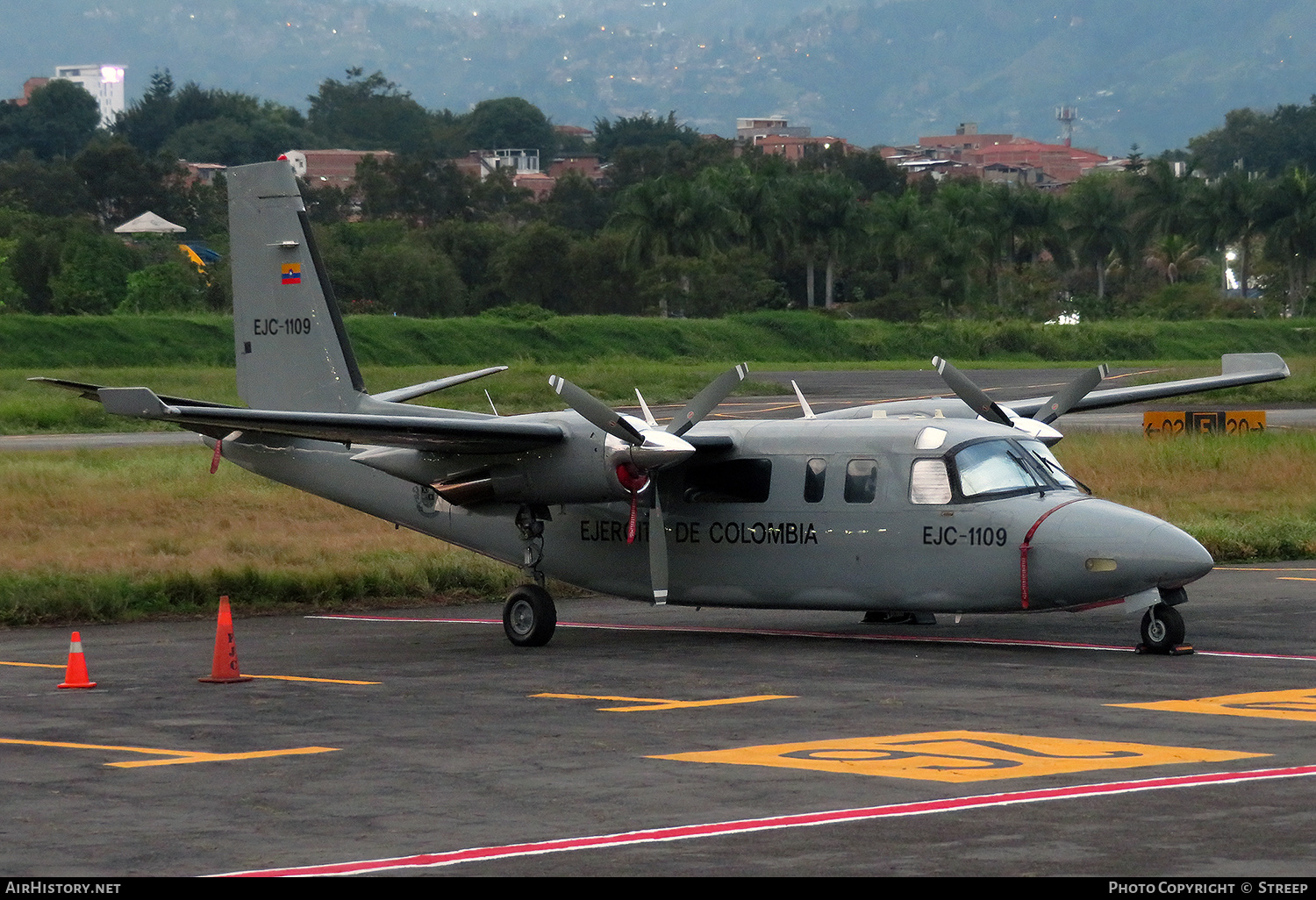 Aircraft Photo of EJC1109 | Rockwell 690B Turbo Commander | Colombia - Army | AirHistory.net #550861